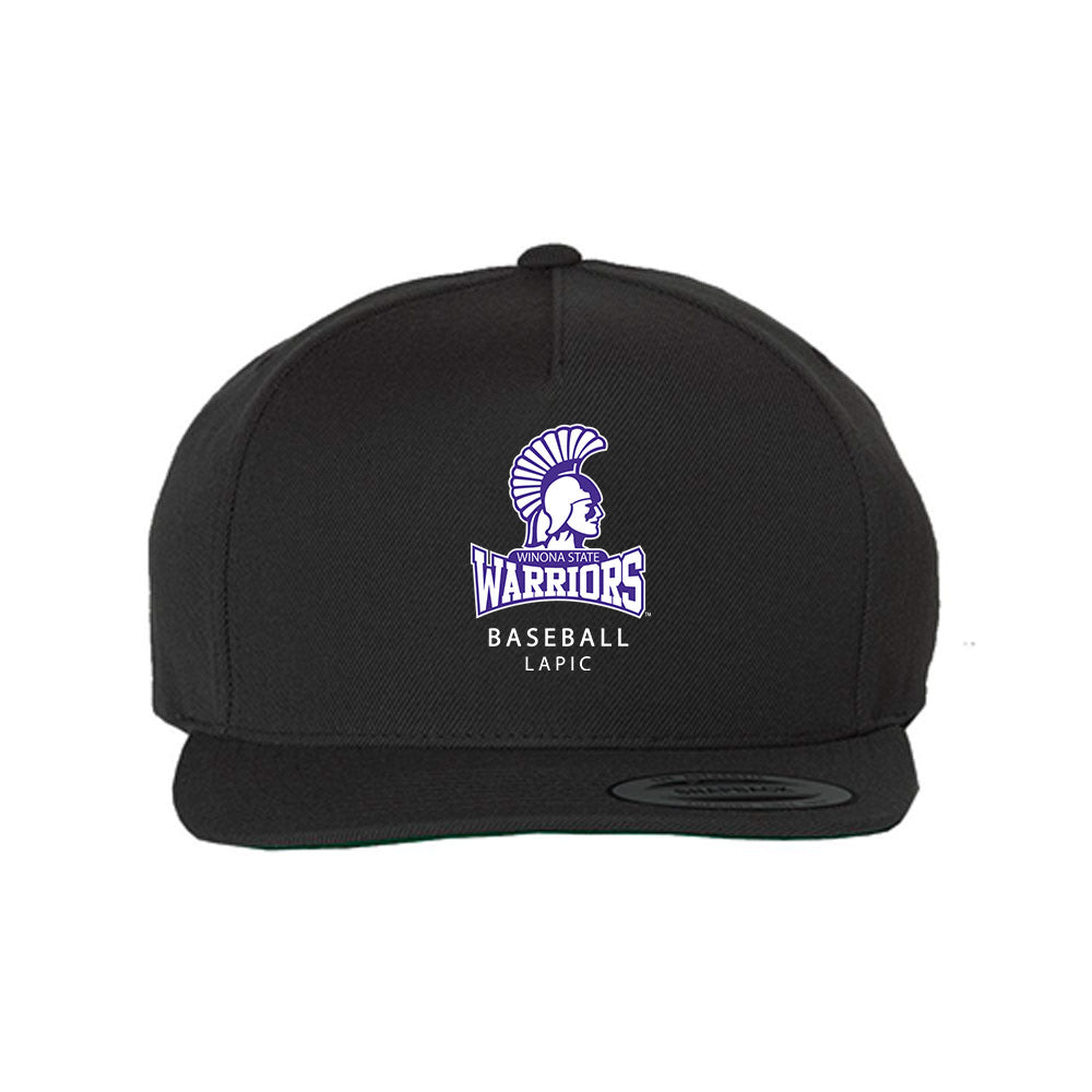 Winona - NCAA Baseball : Dawson Lapic - Snapback Hat-0
