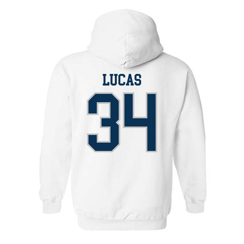SMC - NCAA Women's Soccer : Maddie Lucas - Classic Shersey Hooded Sweatshirt-1