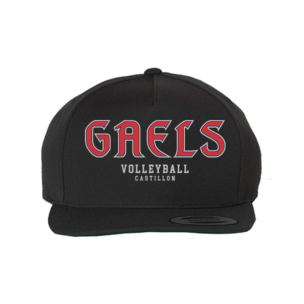 SMC - NCAA Women's Volleyball : Abby Castillon - Snapback Hat-0