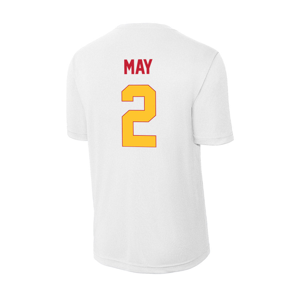 Ferris State - NCAA Women's Volleyball : Emily May - Activewear T-Shirt-1