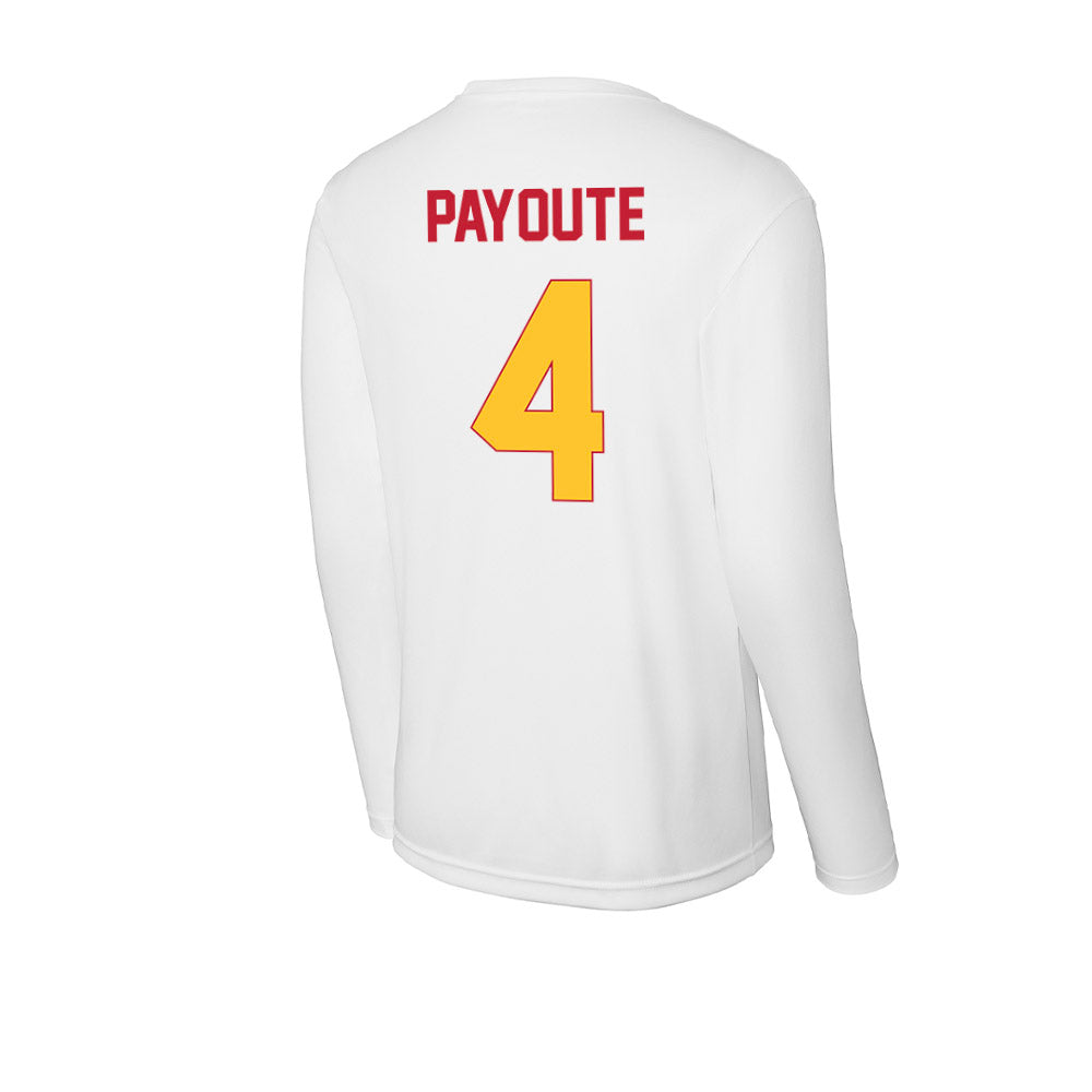 Ferris State - NCAA Football : Justin payoute - Activewear Long Sleeve T-Shirt-1