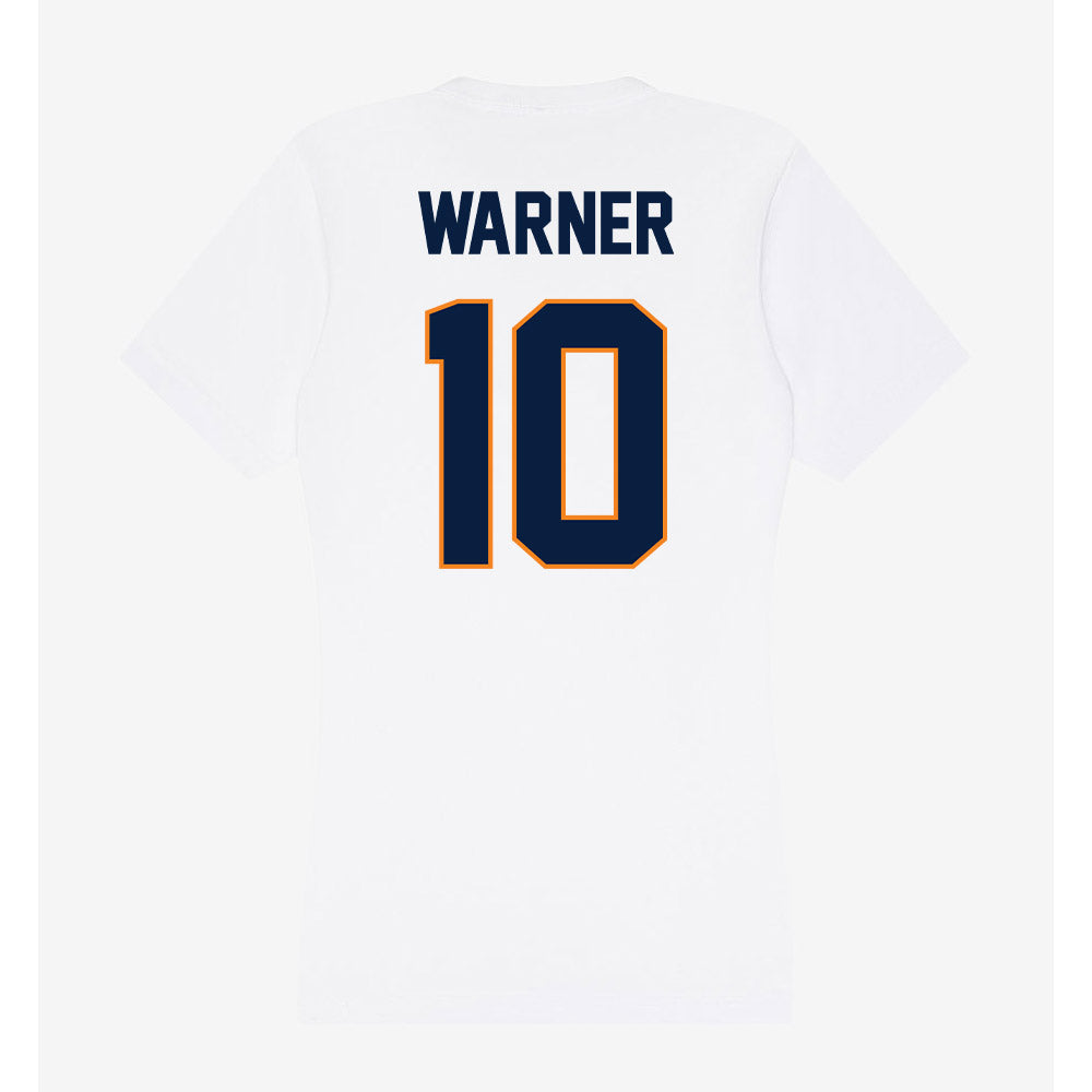 UTEP - NCAA Football : Chad Warner - Women's V-Neck T-Shirt-1