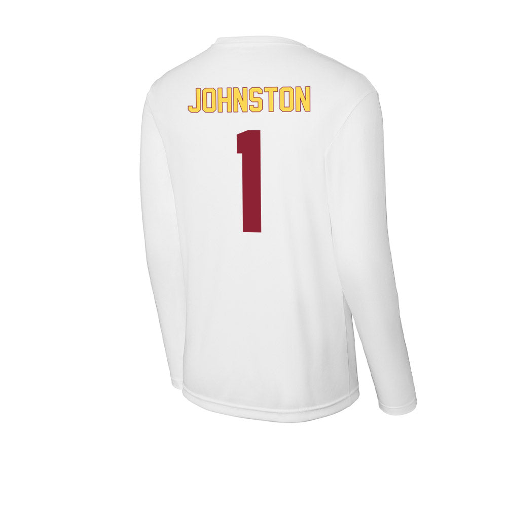 NSU - NCAA Football : Kiyon Johnston - Activewear Long Sleeve T-Shirt-1
