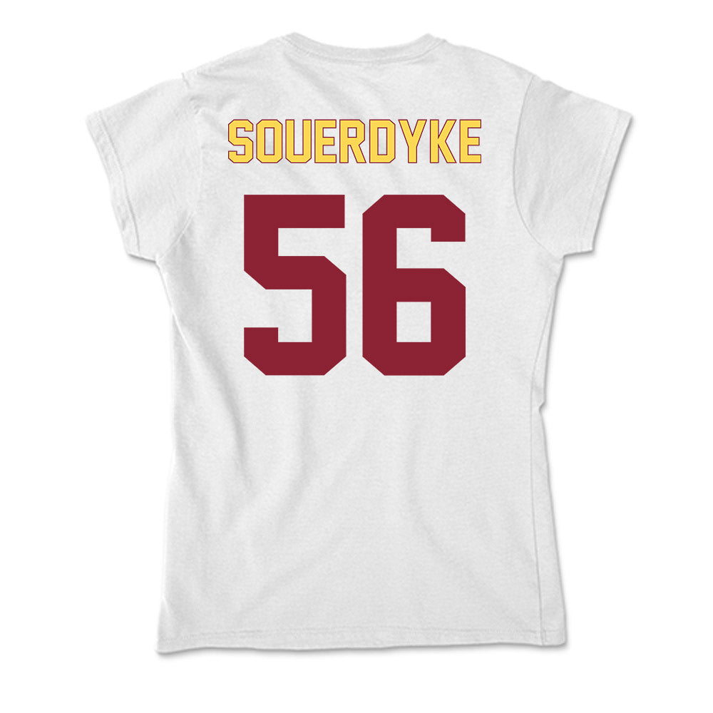 NSU - NCAA Football : Sam Souerdyke - Soft Style Women’s T-Shirt-1