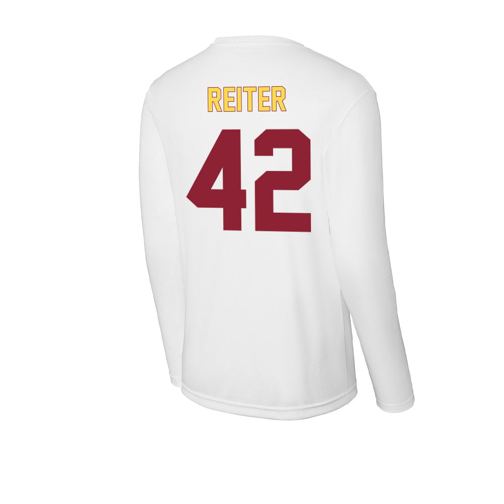 NSU - NCAA Baseball : Austin Reiter - Activewear Long Sleeve T-Shirt-1