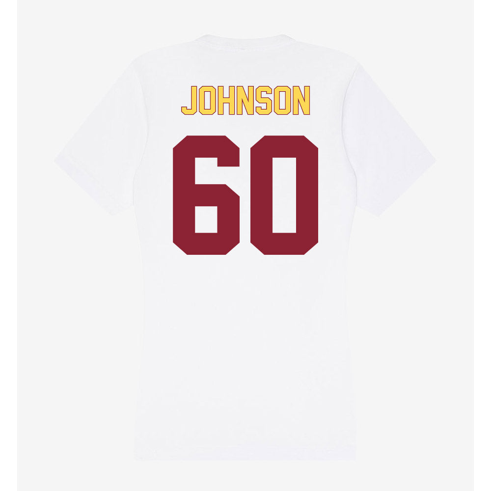 NSU - NCAA Football : Isaac Johnson - Women's V-Neck T-Shirt-1