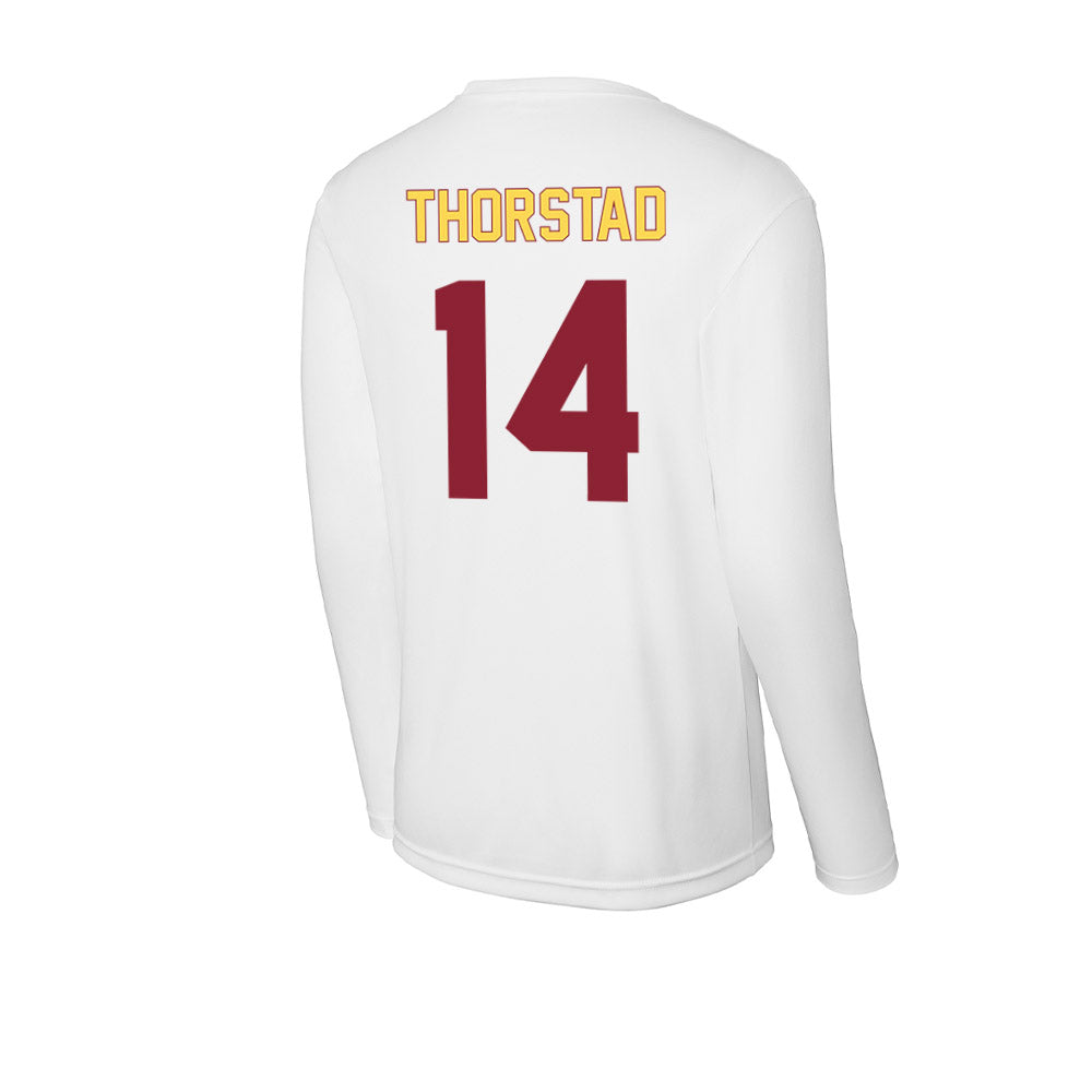NSU - NCAA Women's Soccer : Addyson Thorstad - Activewear Long Sleeve T-Shirt-1