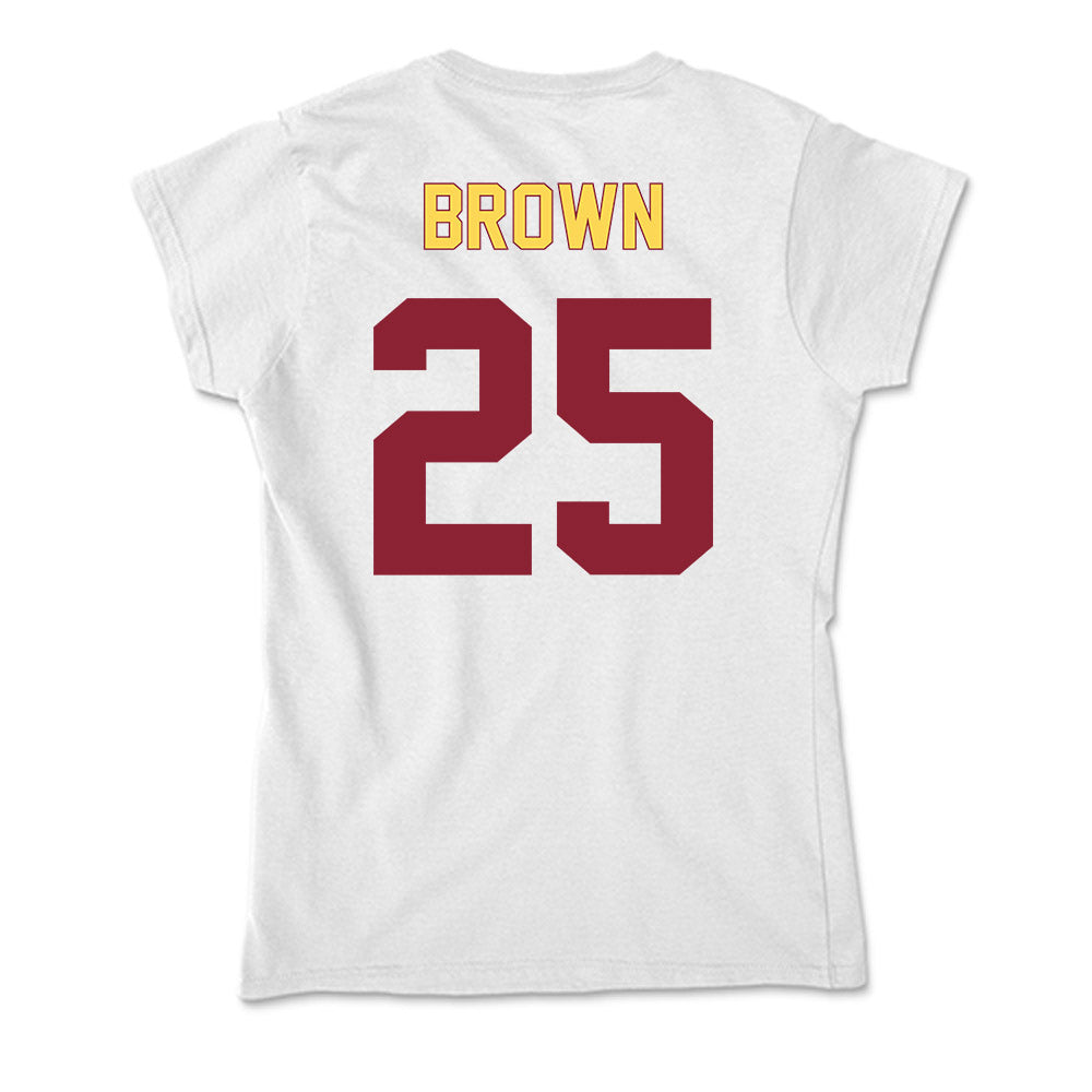NSU - NCAA Baseball : Hunter Brown - Soft Style Women’s T-Shirt-1