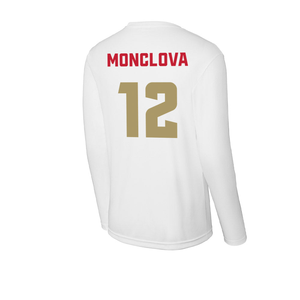 DU - NCAA Women's Basketball : Laia Monclova - Activewear Long Sleeve T-Shirt-1