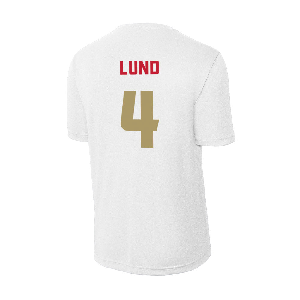 DU - NCAA Men's Soccer : Grant Lund - Activewear T-Shirt-1