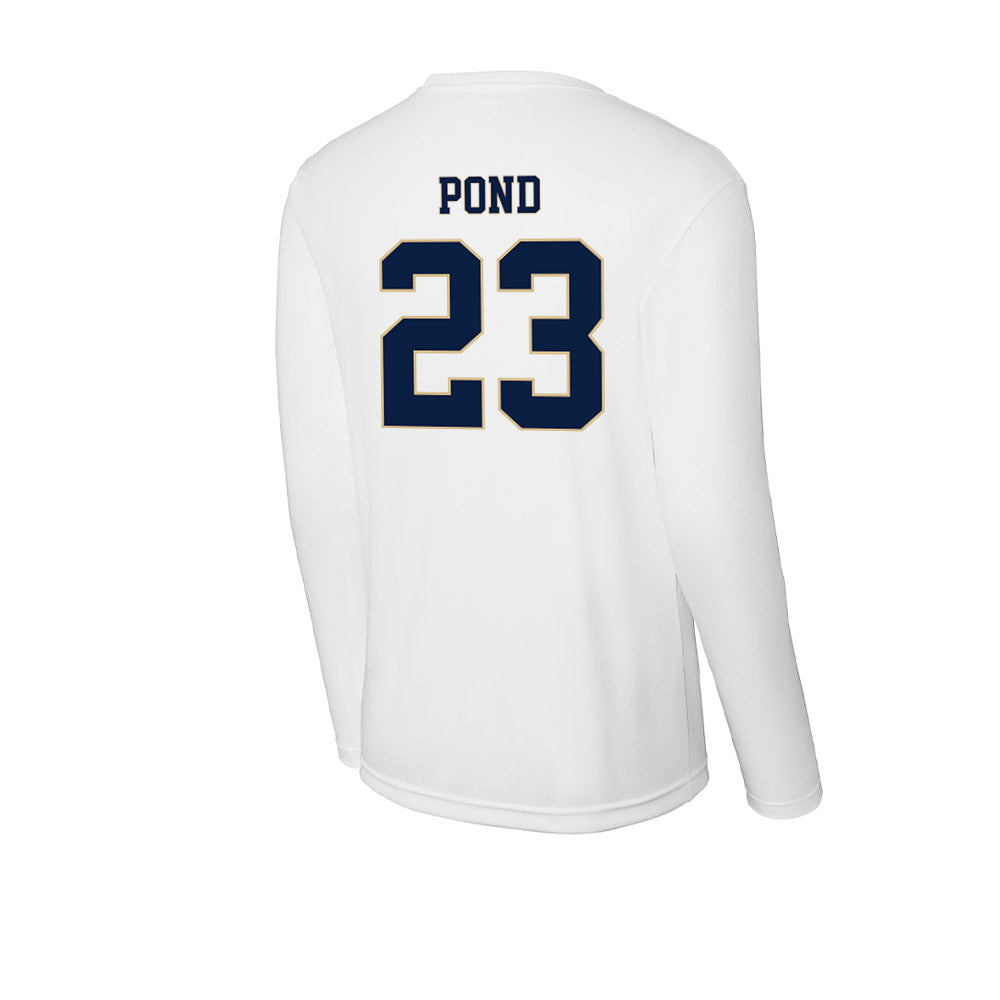 GWU - NCAA Women's Lacrosse : Margaret Pond - Activewear Long Sleeve T-Shirt-1