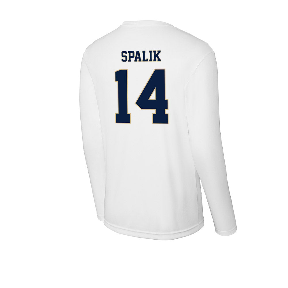 GWU - NCAA Women's Lacrosse : Riley Spalik - Activewear Long Sleeve T-Shirt-1