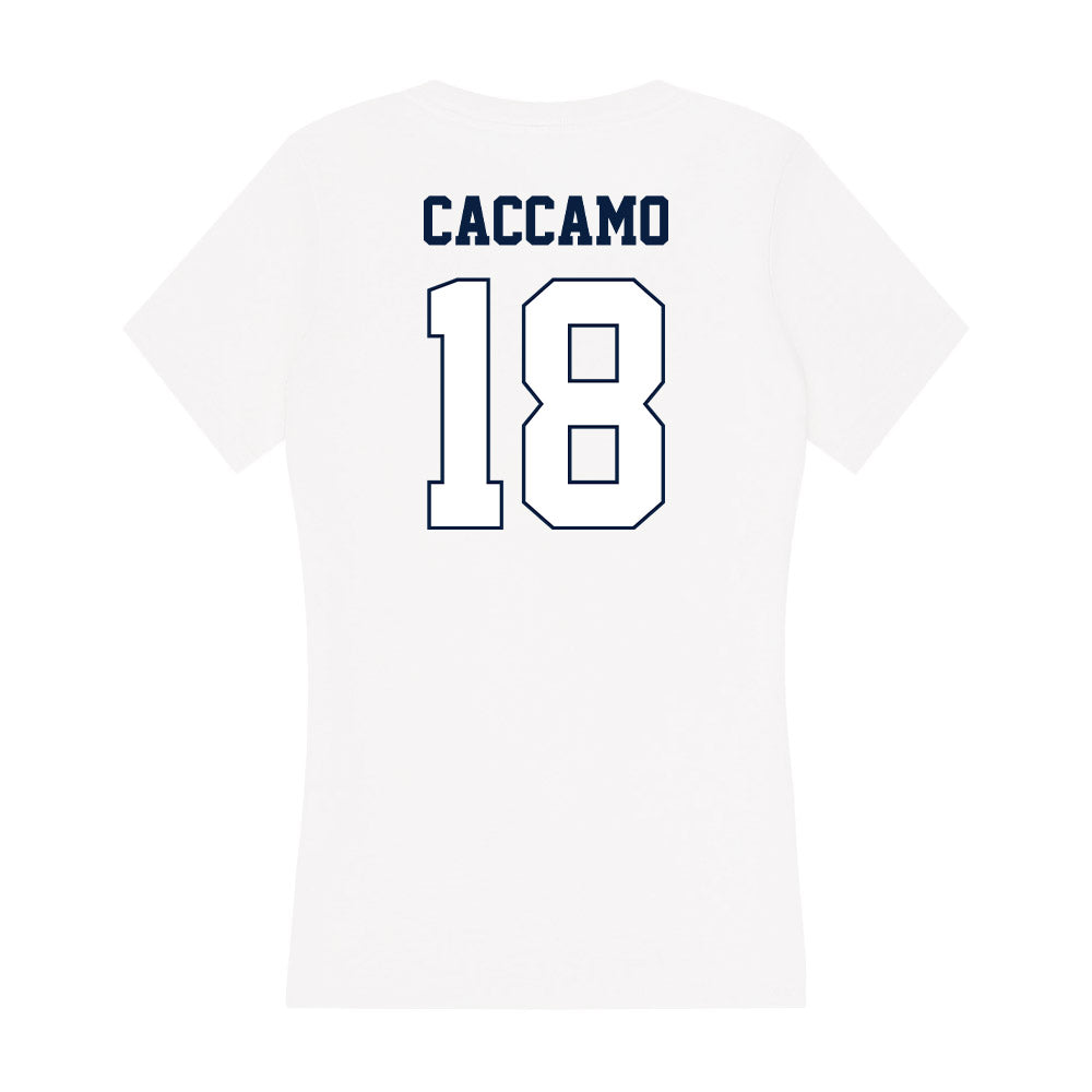 Monmouth - NCAA Women's Soccer : Julianna Caccamo - Women's V-Neck T-Shirt-1