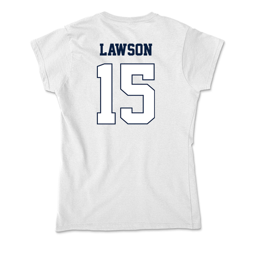 Monmouth - NCAA Softball : Bri Lawson - Soft Style Women’s T-Shirt-1