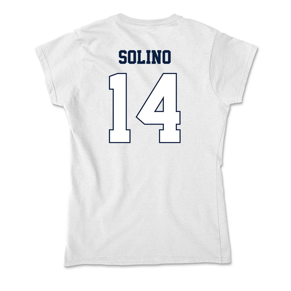 Monmouth - NCAA Football : Christian Solino - Soft Style Women’s T-Shirt-1