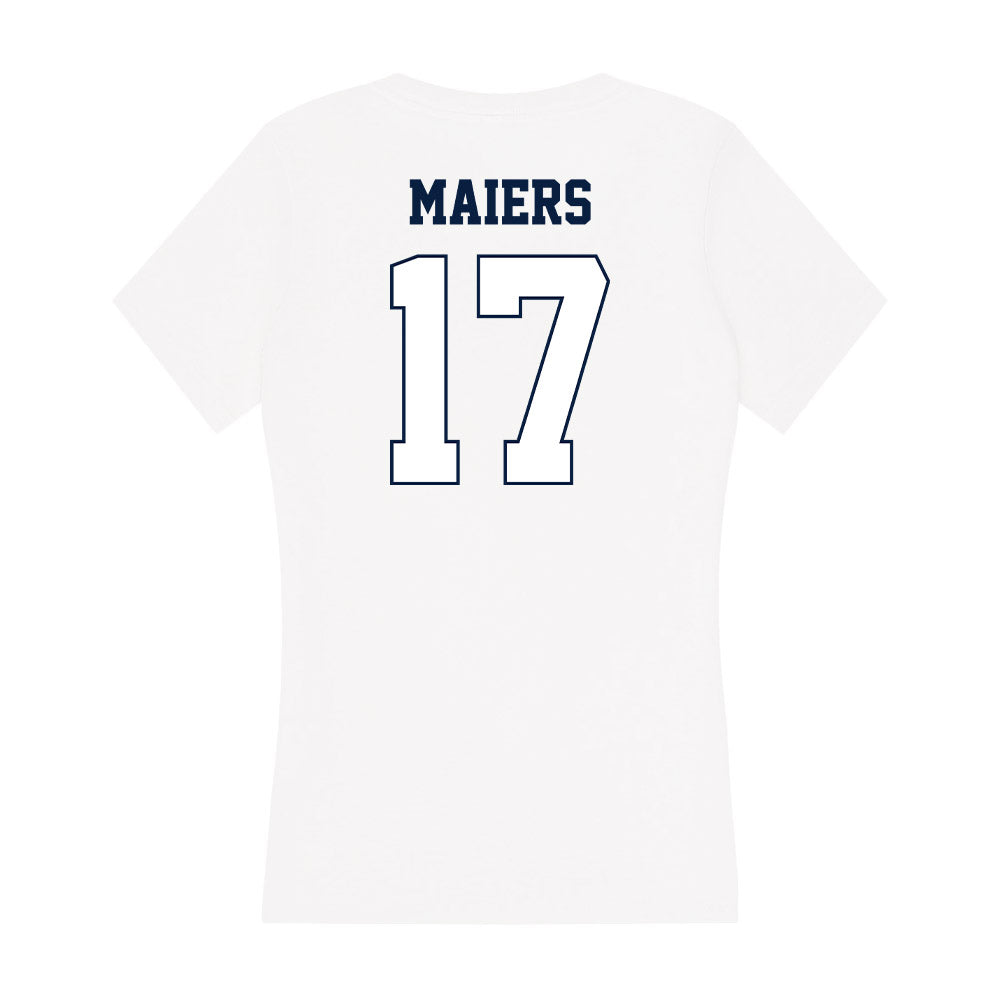Monmouth - NCAA Football : Nate Maiers - Women's V-Neck T-Shirt-1
