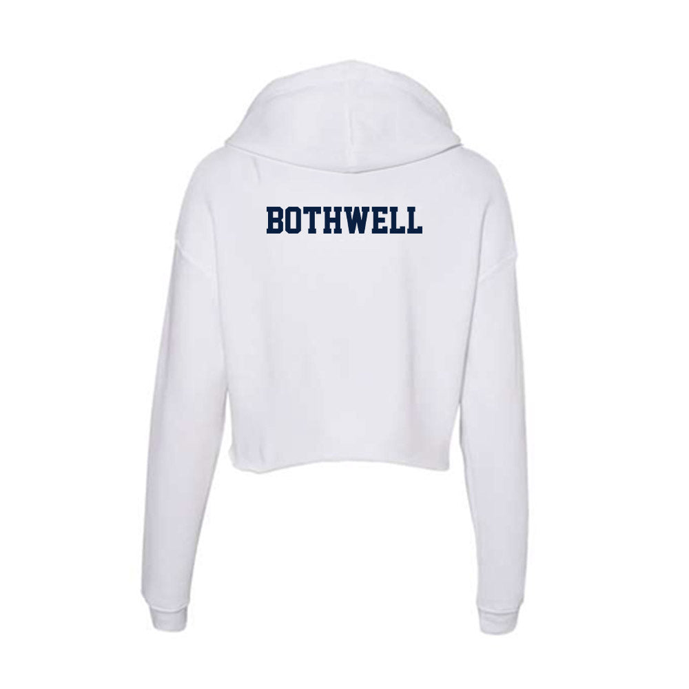 Monmouth - NCAA Women's Golf : Brooke Bothwell - Women's Crop Fleece Hoodie-1