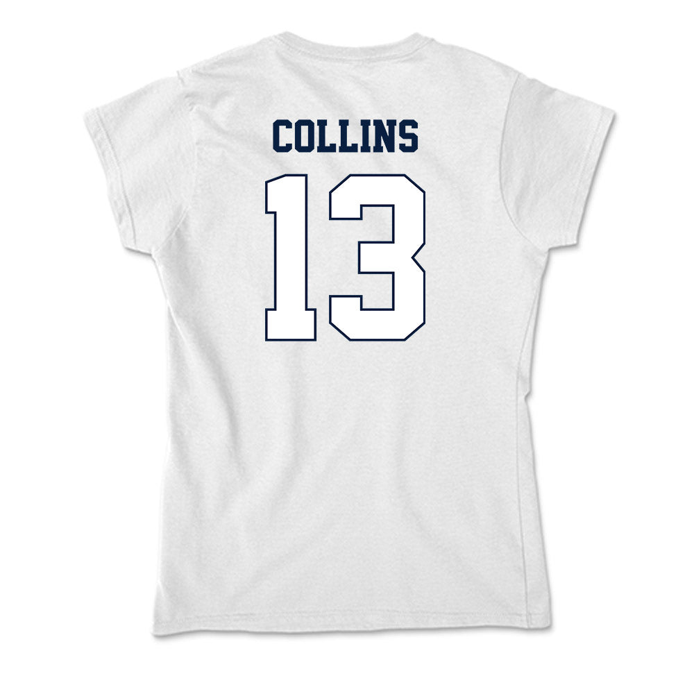 Monmouth - NCAA Men's Basketball : Jack Collins - Soft Style Women’s T-Shirt-1