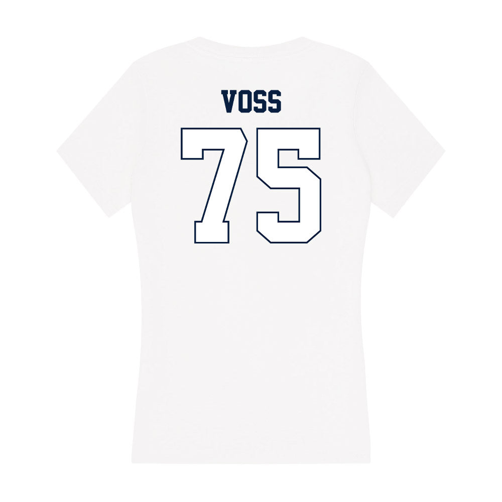 Monmouth - NCAA Football : James Voss - Women's V-Neck T-Shirt-1