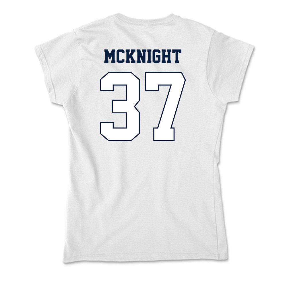 Monmouth - NCAA Football : Kadeem McKnight - Soft Style Women’s T-Shirt-1