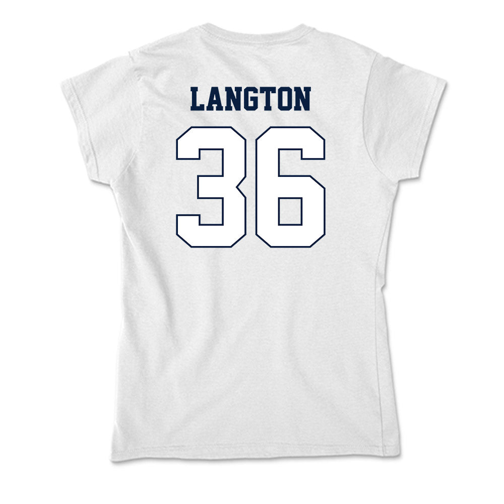 Monmouth - NCAA Football : Steven Langton - Soft Style Women’s T-Shirt-1