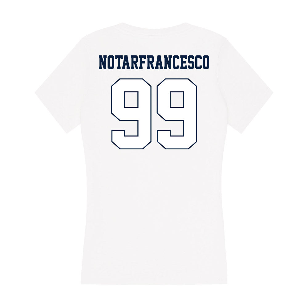 Monmouth - NCAA Women's Soccer : Grace Notarfrancesco - Women's V-Neck T-Shirt-1