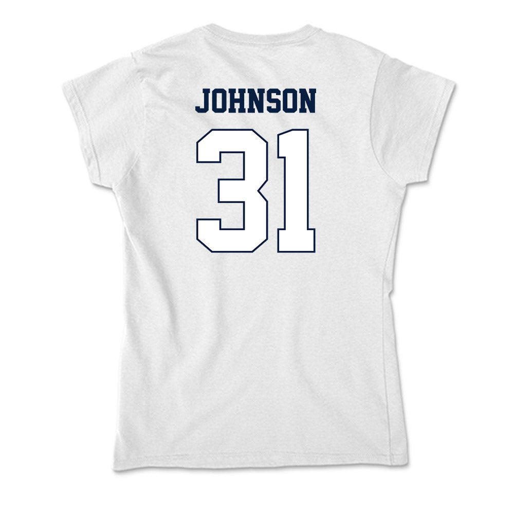 Monmouth - NCAA Football : Dana Johnson - Soft Style Women’s T-Shirt-1