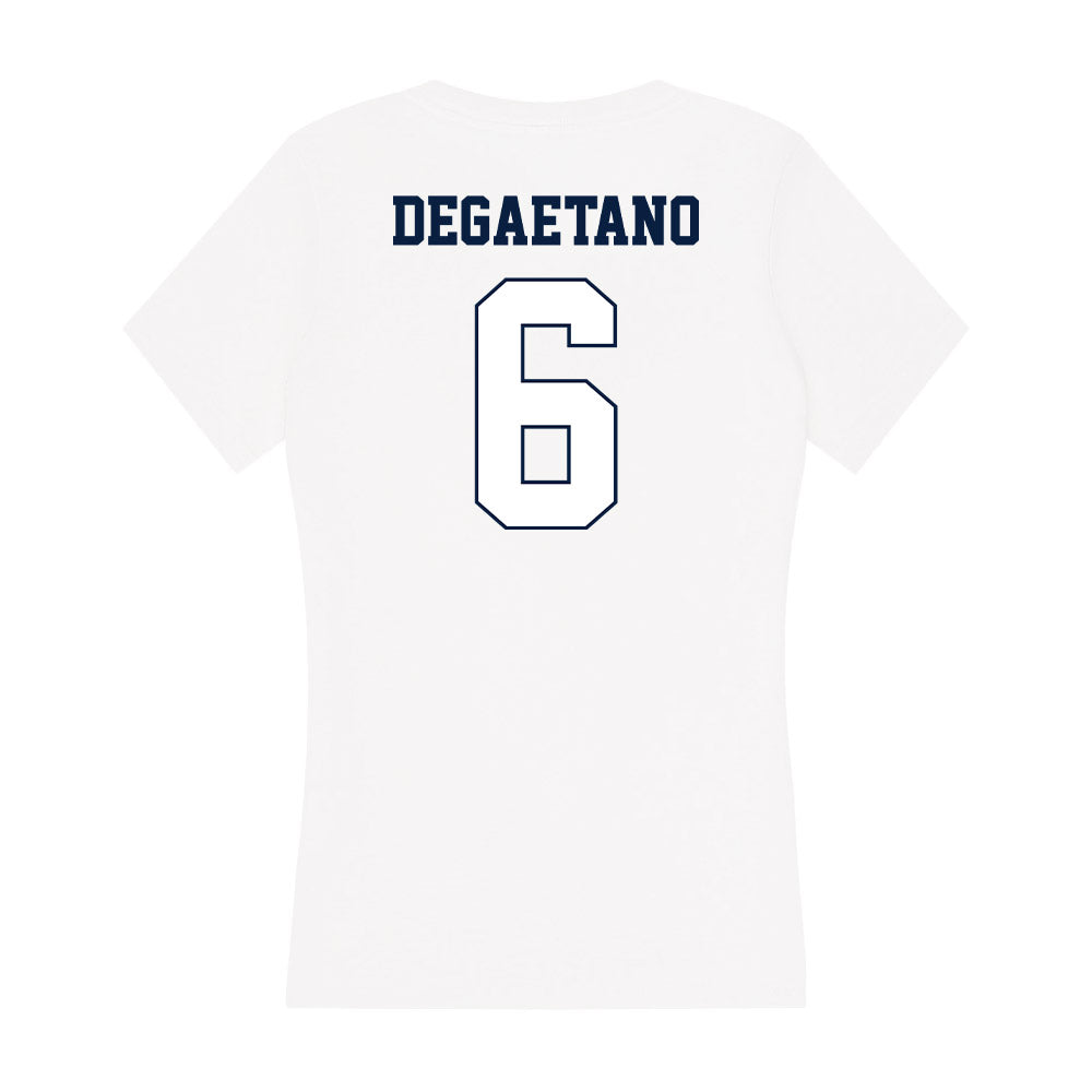 Monmouth - NCAA Women's Soccer : Katie DeGaetano - Women's V-Neck T-Shirt-1