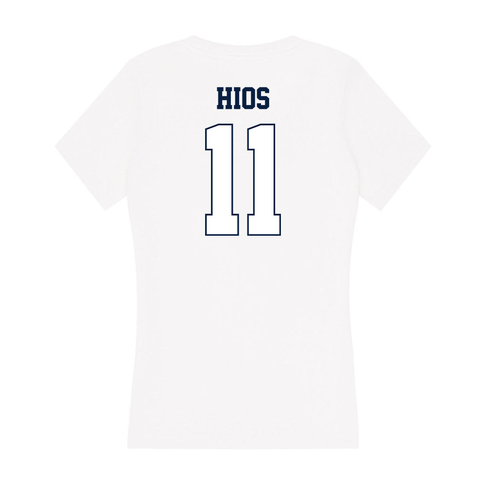 Monmouth - NCAA Football : Zack Hios - Women's V-Neck T-Shirt-1