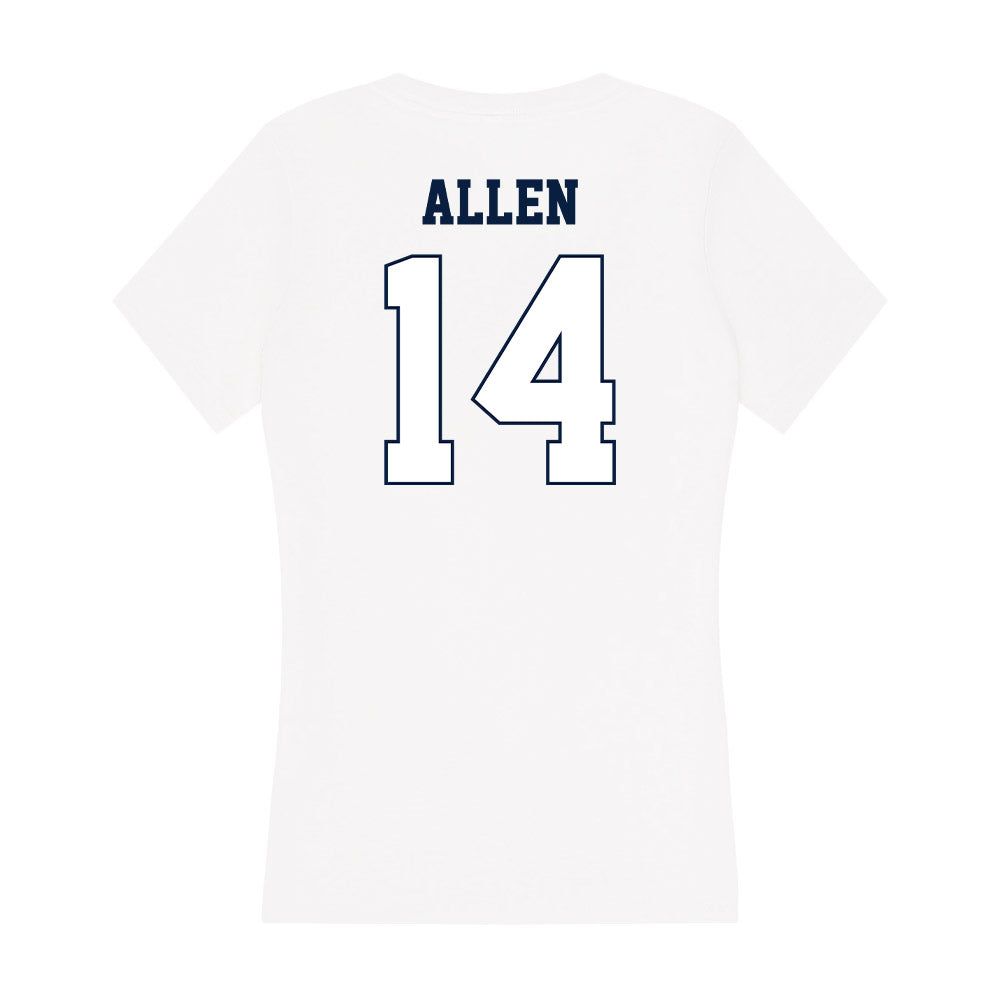 Monmouth - NCAA Women's Soccer : Ava Allen - Women's V-Neck T-Shirt-1