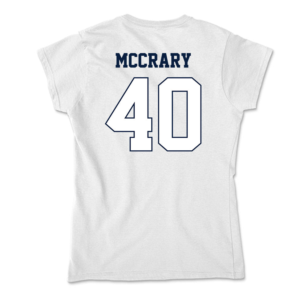 Monmouth - NCAA Football : Damir McCrary - Soft Style Women’s T-Shirt-1