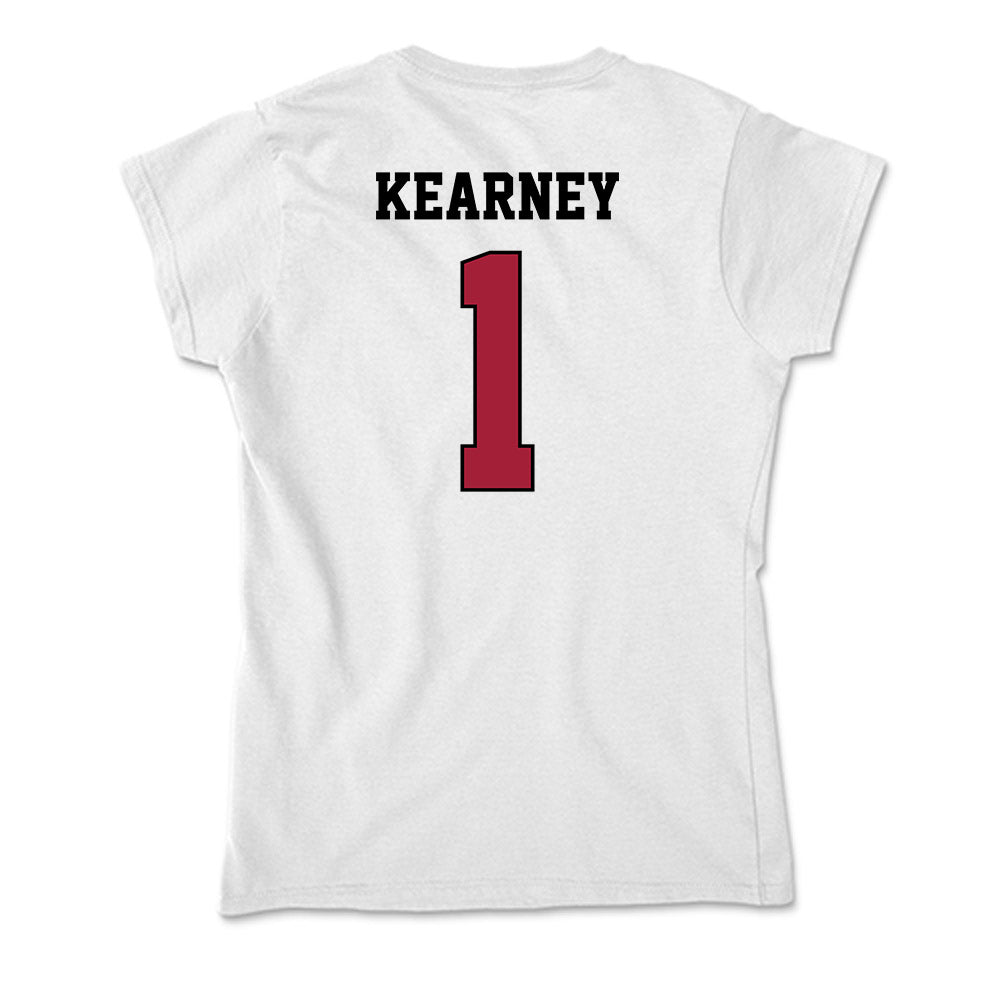 St. Joe's - NCAA Men's Basketball : Kevin Kearney - Soft Style Women’s T-Shirt-1