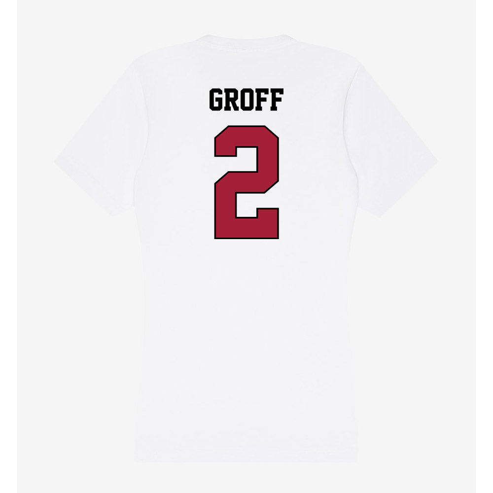 St. Joe's - NCAA Women's Field Hockey : Tristan Groff - Women's V-Neck T-Shirt-1