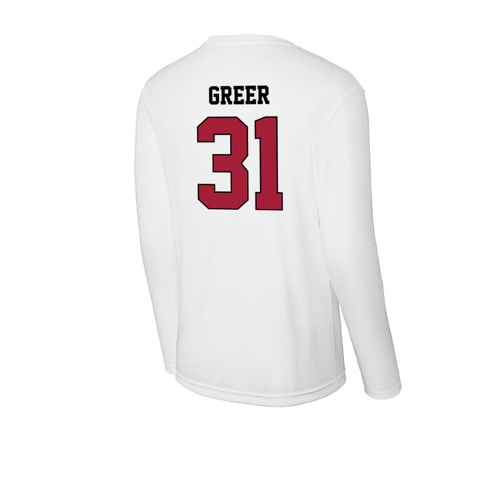 St. Joe's - NCAA Women's Basketball : Lauren Greer - Activewear Long Sleeve T-Shirt-1