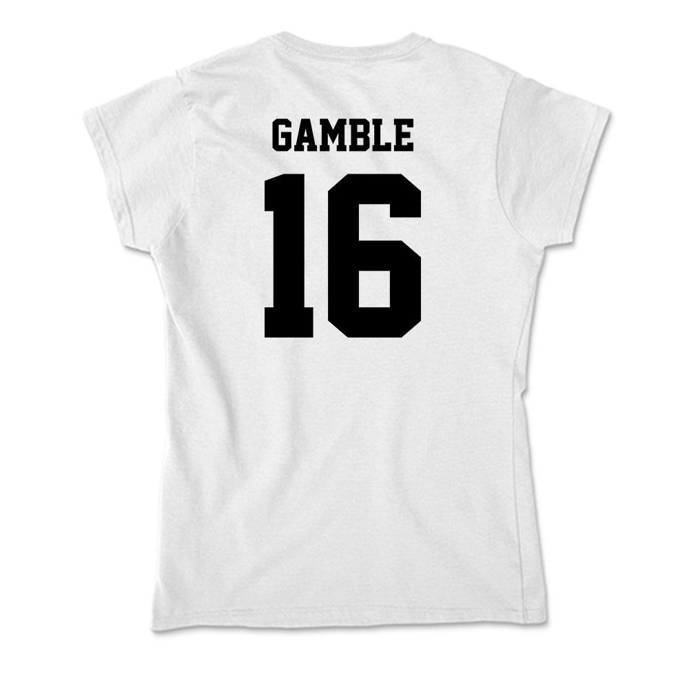 Lamar - NCAA Women's Volleyball : Ashlyn Gamble - Soft Style Women’s T-Shirt-1