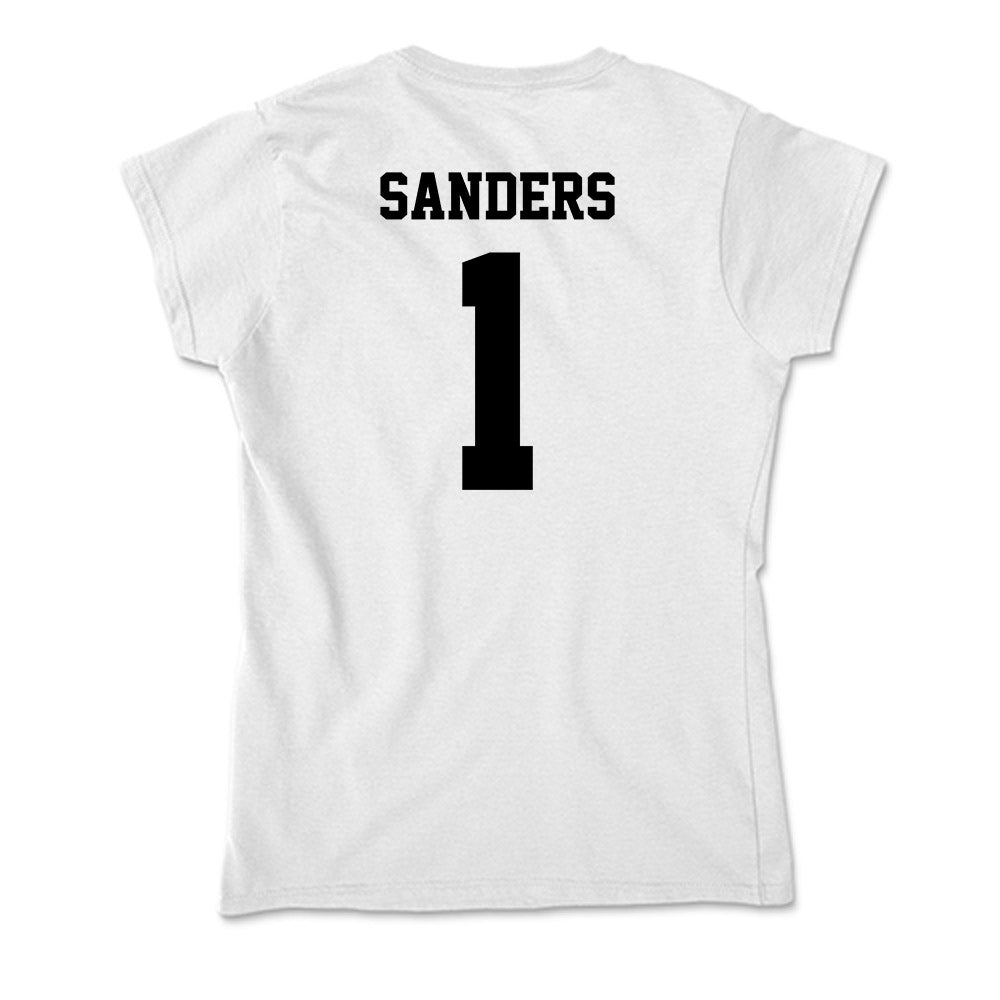 Lamar - NCAA Men's Basketball : Quinton Sanders - Soft Style Women’s T-Shirt-1