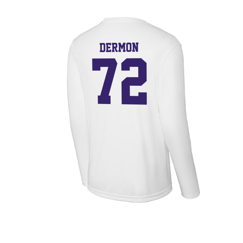 High Point - NCAA Men's Lacrosse : Luke Dermon - Activewear Long Sleeve T-Shirt-1