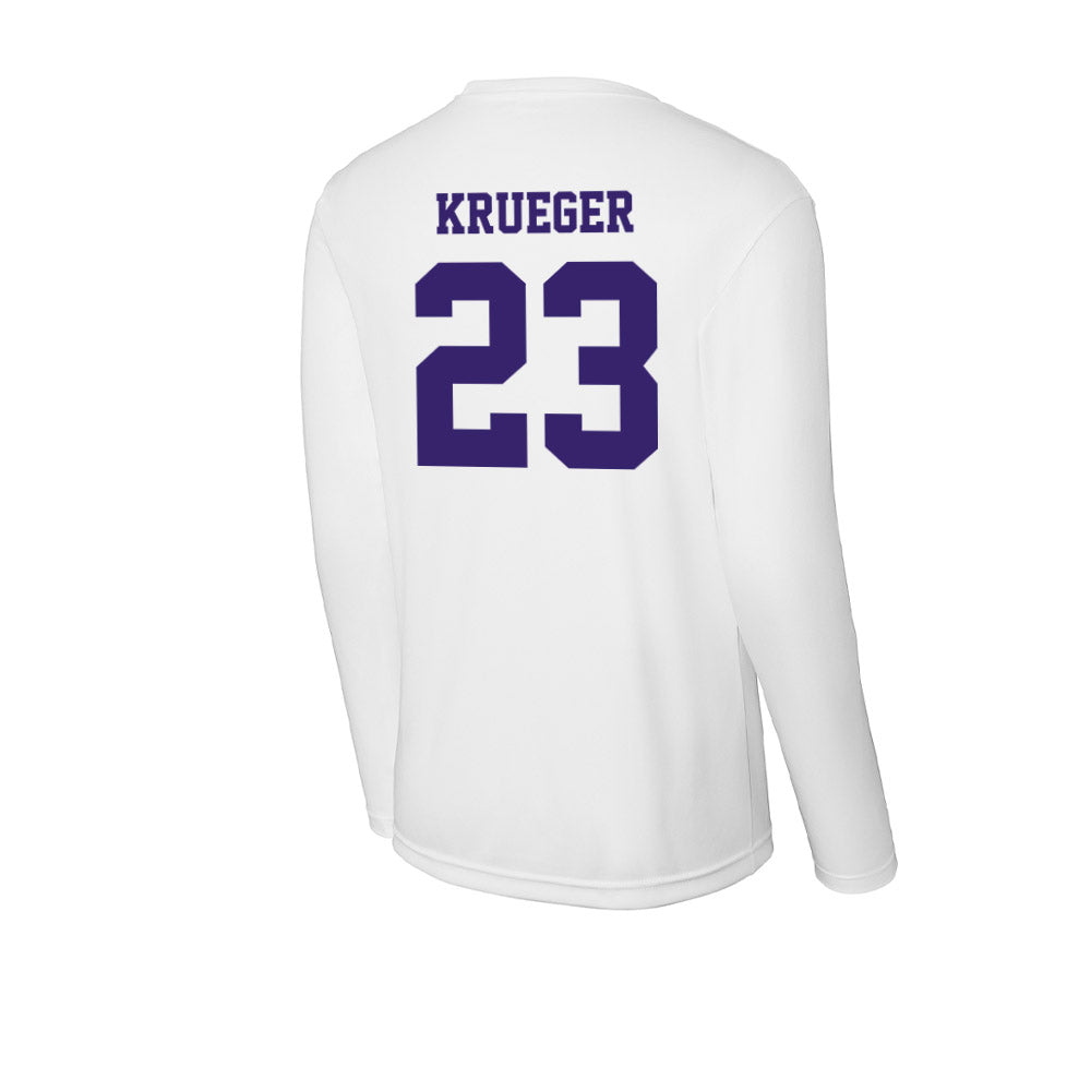 High Point - NCAA Men's Basketball : Kasen Krueger - Activewear Long Sleeve T-Shirt-1
