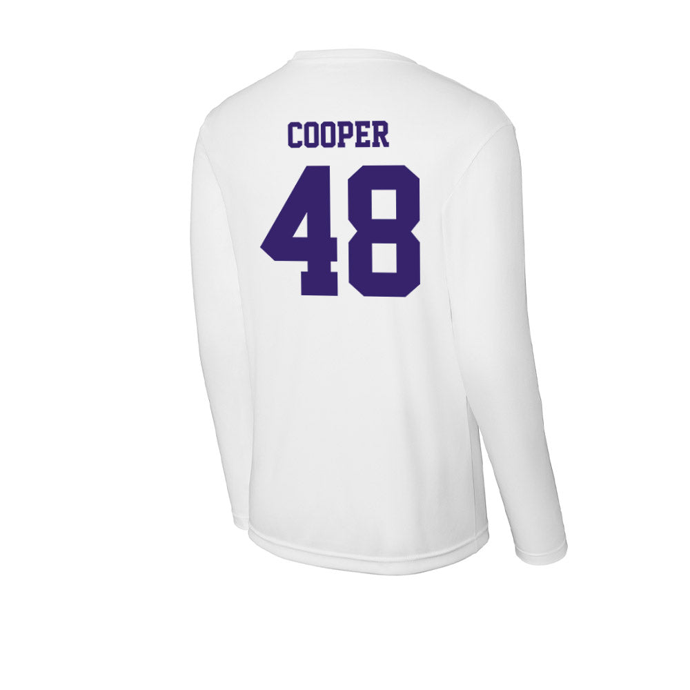 High Point - NCAA Men's Lacrosse : Owen Cooper - Activewear Long Sleeve T-Shirt-1