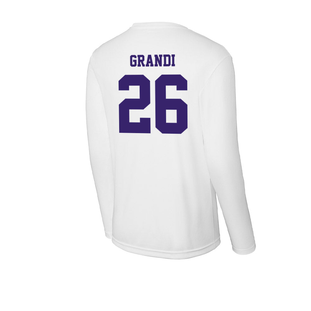 High Point - NCAA Women's Lacrosse : Ava Grandi - Activewear Long Sleeve T-Shirt-1