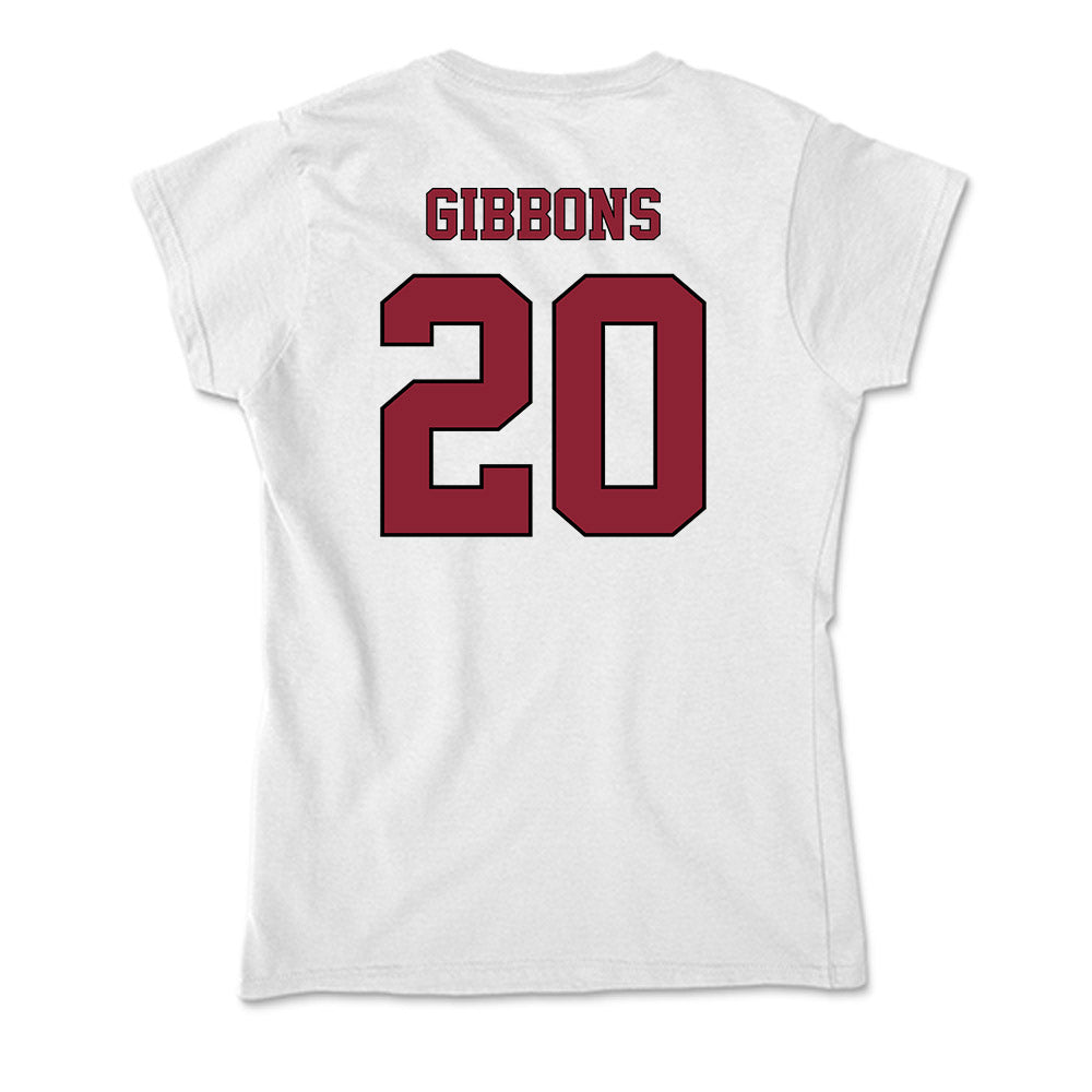 NCCU - NCAA Women's Volleyball : Hailey Gibbons - Soft Style Women’s T-Shirt-1