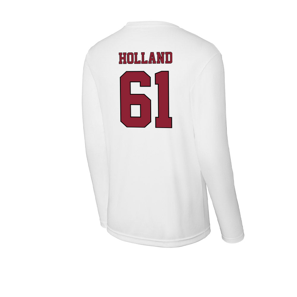 NCCU - NCAA Football : Tyshon Holland - Activewear Long Sleeve T-Shirt