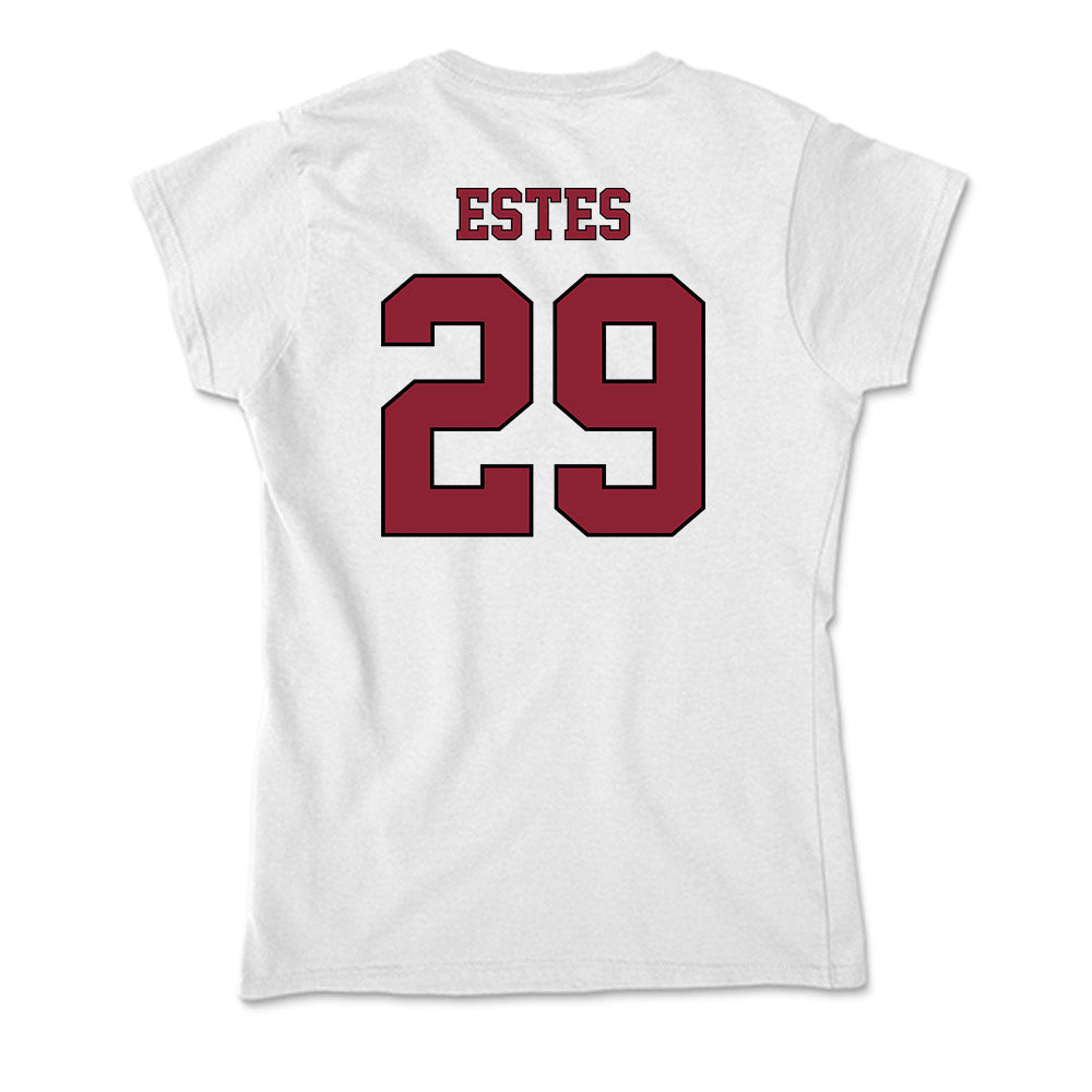 NCCU - NCAA Football : Dj Estes - Soft Style Women’s T-Shirt-1