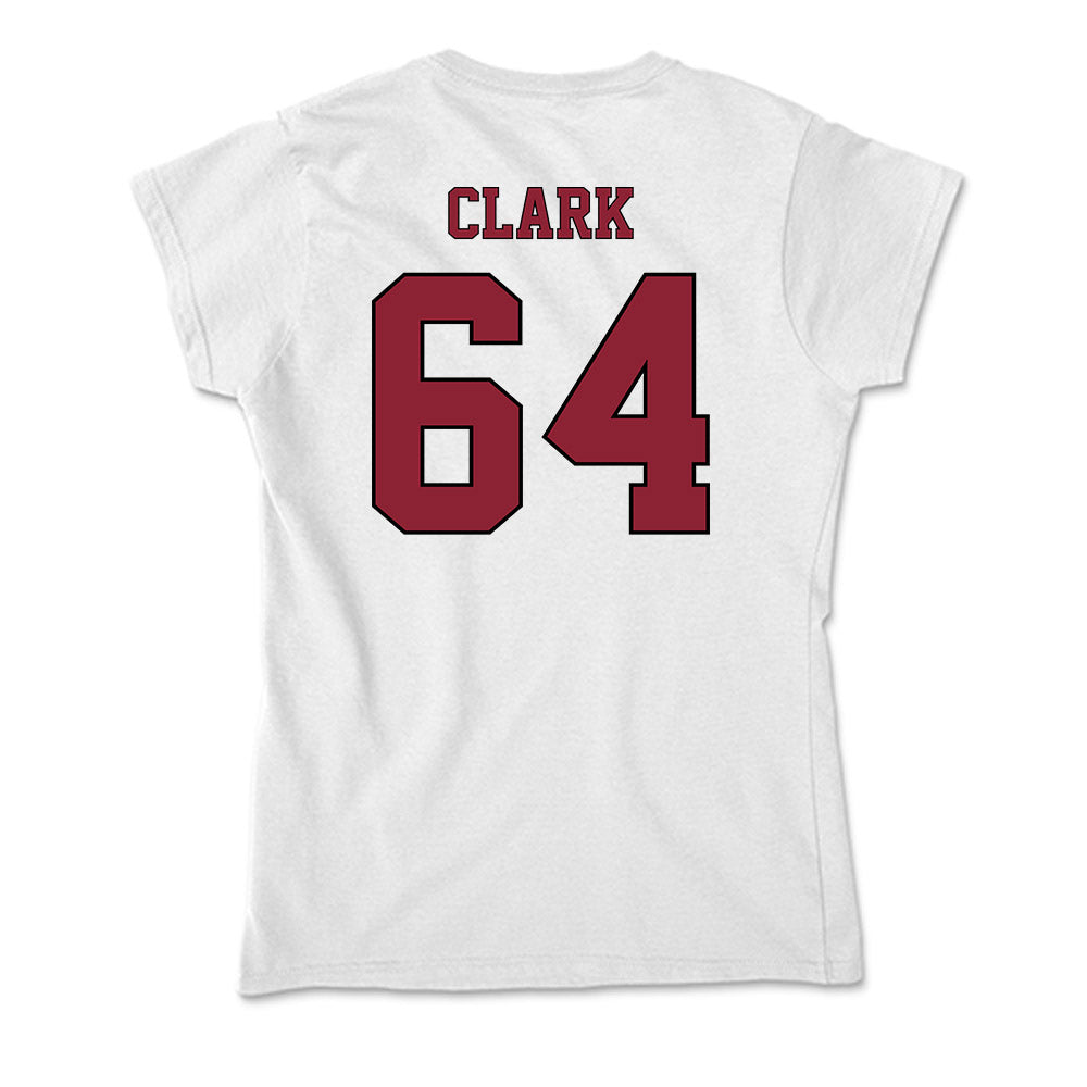 NCCU - NCAA Football : Tyler Clark - Soft Style Women’s T-Shirt-1