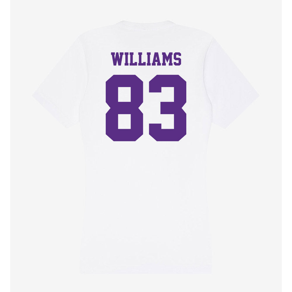 Furman - NCAA Football : Ian Williams - Women's V-Neck T-Shirt-1