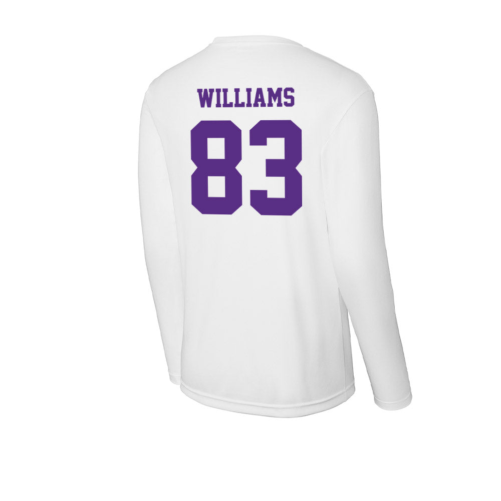 Furman - NCAA Football : Ian Williams - Activewear Long Sleeve T-Shirt-1