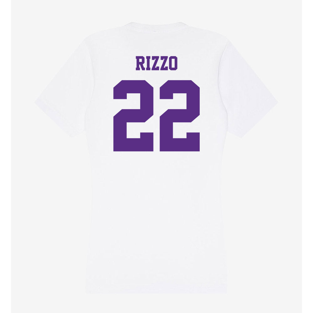 Furman - NCAA Men's Soccer : Gianluca Rizzo - Women's V-Neck T-Shirt-1