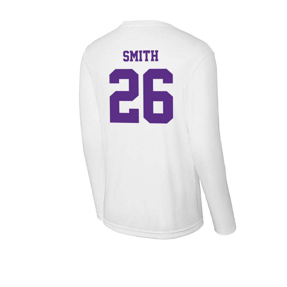 Furman - NCAA Women's Lacrosse : Audrey Smith - Activewear Long Sleeve T-Shirt-1