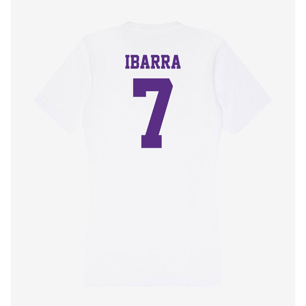 Furman - NCAA Women's Soccer : Alexa Ibarra - Women's V-Neck T-Shirt-1