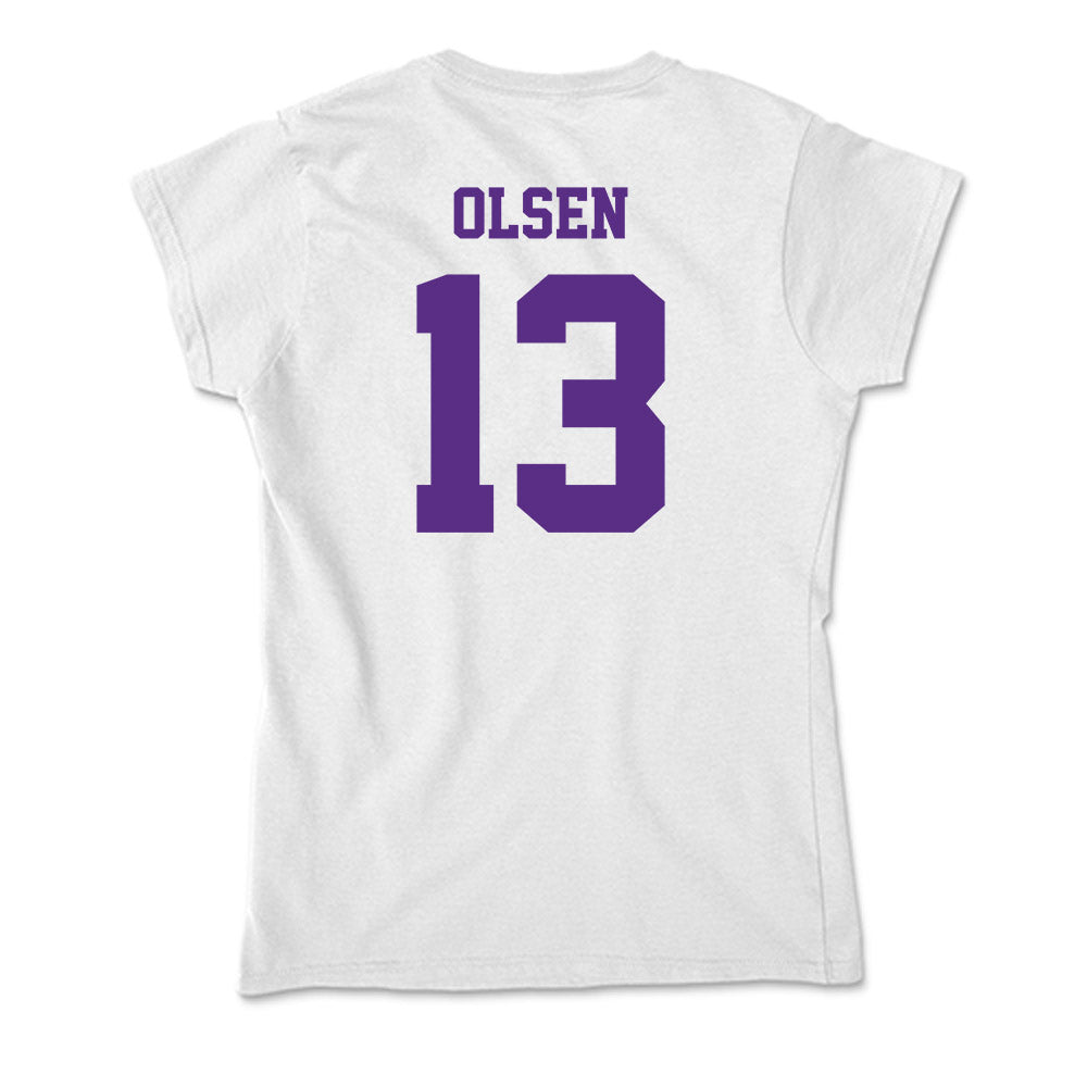 Furman - NCAA Football : Ian Olsen - Soft Style Women’s T-Shirt-1